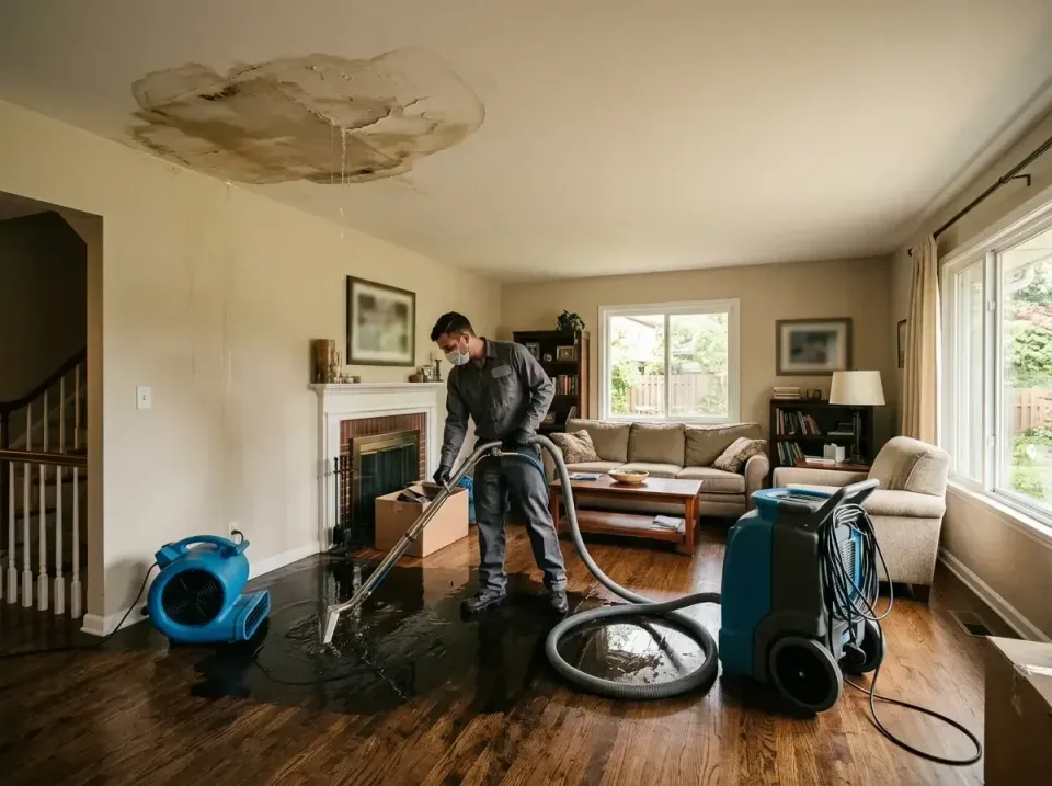 attic-pipe-burst-ceiling-drip-008 — frequently asked questions, Water Damage Restoration & Carpet Care in Cisco, TX